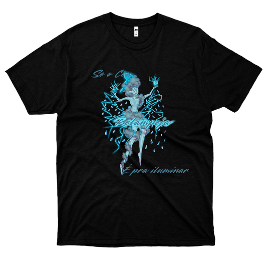 Lua Maria  (Camiseta Preta) - Relempeja