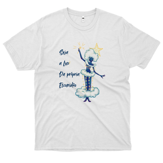 Lua Maria  (Camiseta Branca) - Seja A Luz