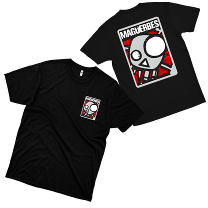 Maguerbes (Camiseta Preta)  - Caveira