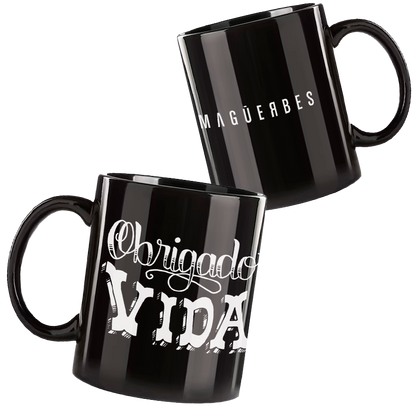 Maguerbes (Caneca Preta) - Obrigado Vida