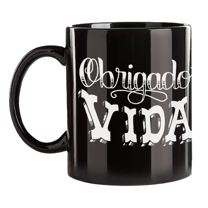 Maguerbes (Caneca Preta) - Obrigado Vida