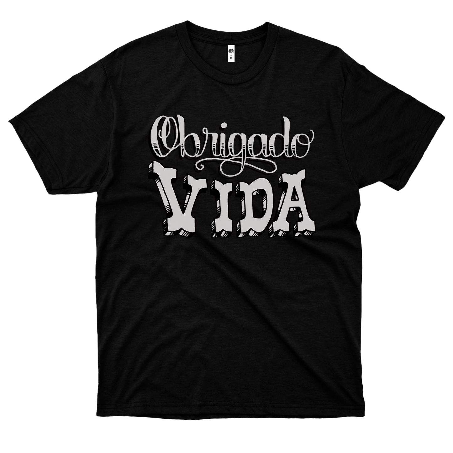 Maguerbes (Camiseta Preta)  - Obrigado Vida