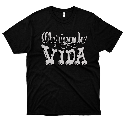 Maguerbes (Camiseta Preta)  - Obrigado Vida