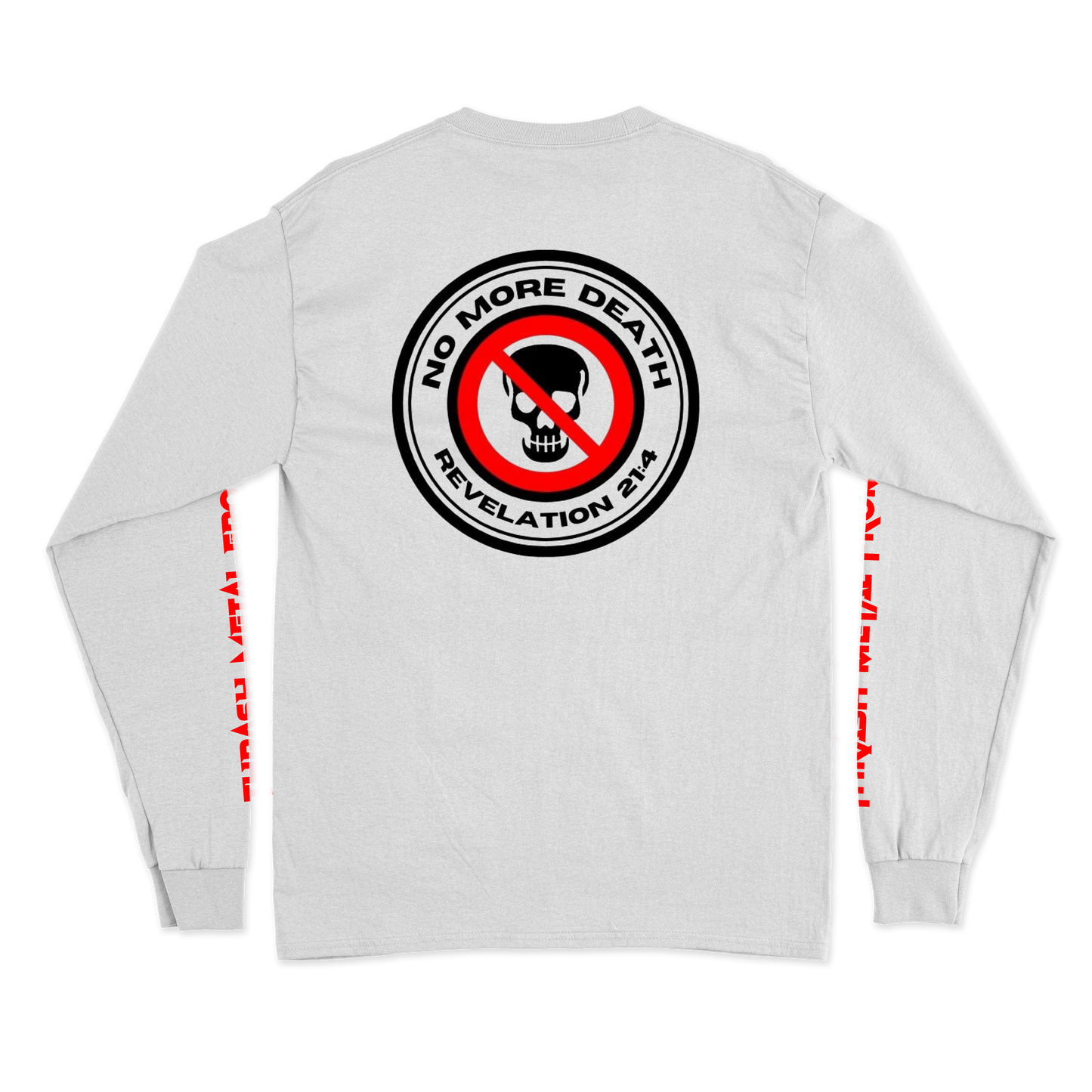 No More Death (Camiseta Manga Longa) - Logo