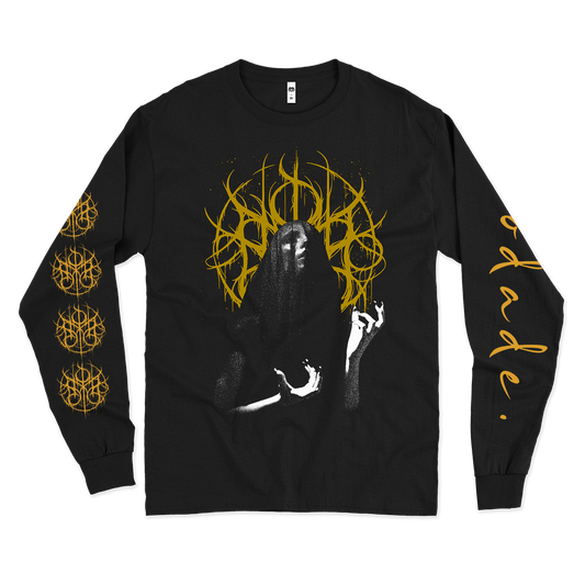 Sodade (Camiseta Manga Longa Preta) - Split