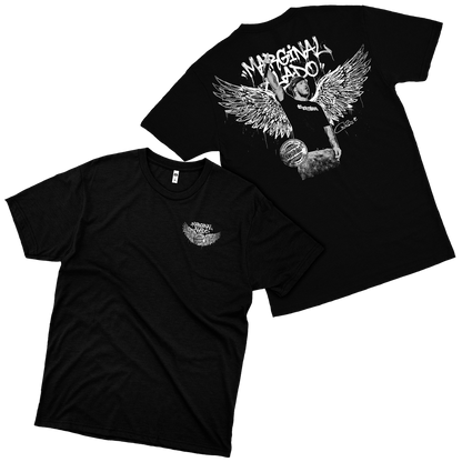 Charlie Brown Jr  (Camiseta Preta) - Marginal Alado