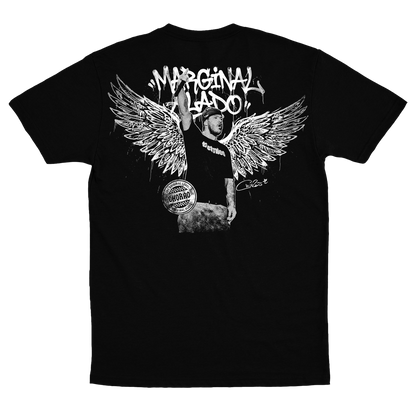Charlie Brown Jr  (Camiseta Preta) - Marginal Alado