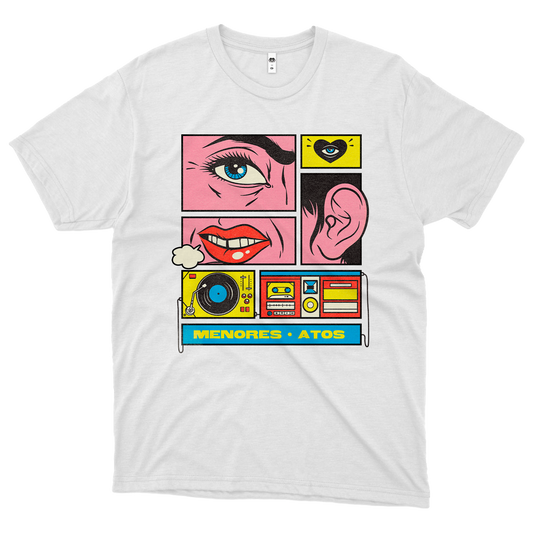 Menores Atos (Camiseta Branca)  - POP