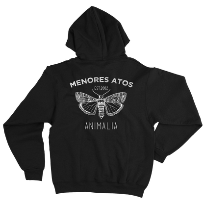 Menores Atos (Moletom Canguru Preto) - Mariposa