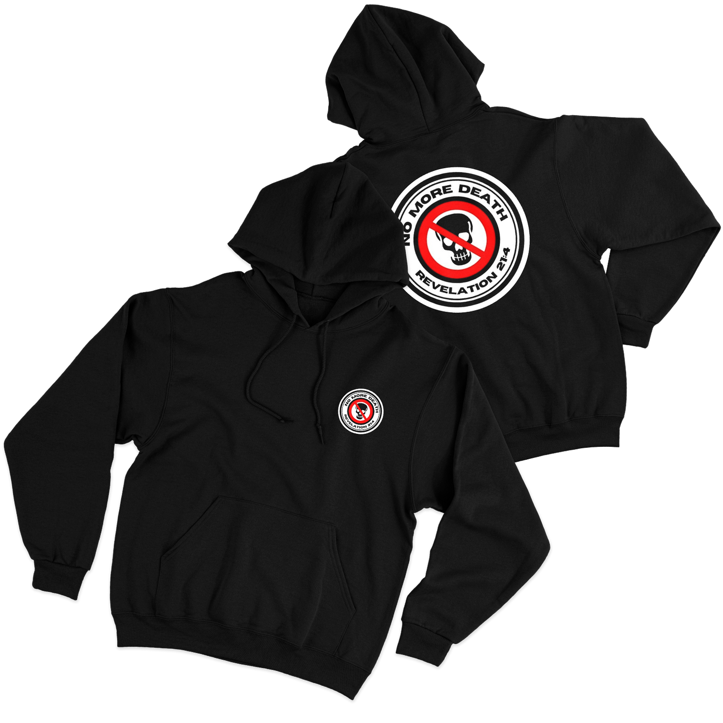 No More Death (Moletom Preto) - Logo