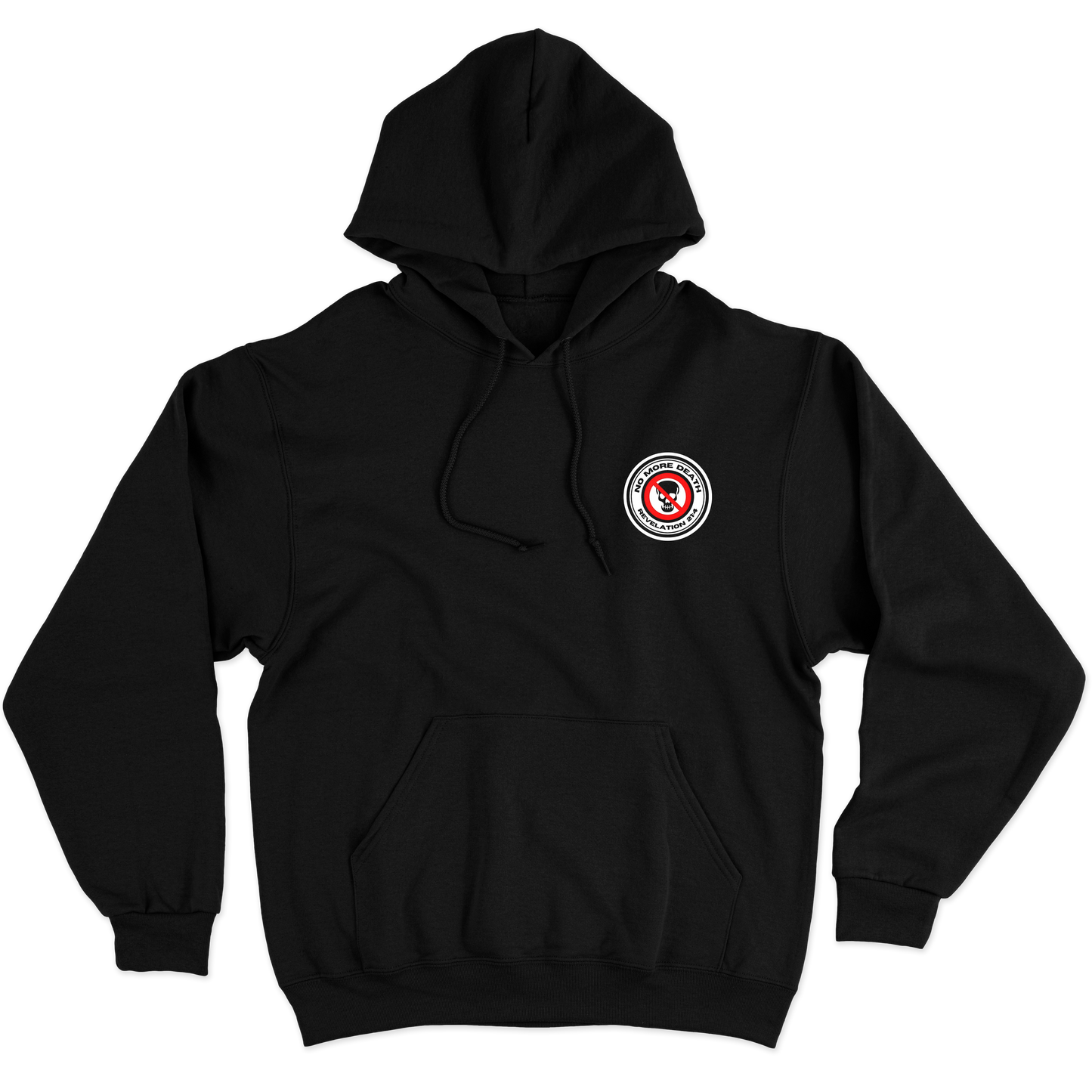 No More Death (Moletom Preto) - Logo