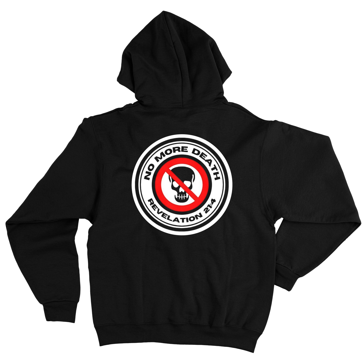 No More Death (Moletom Preto) - Logo