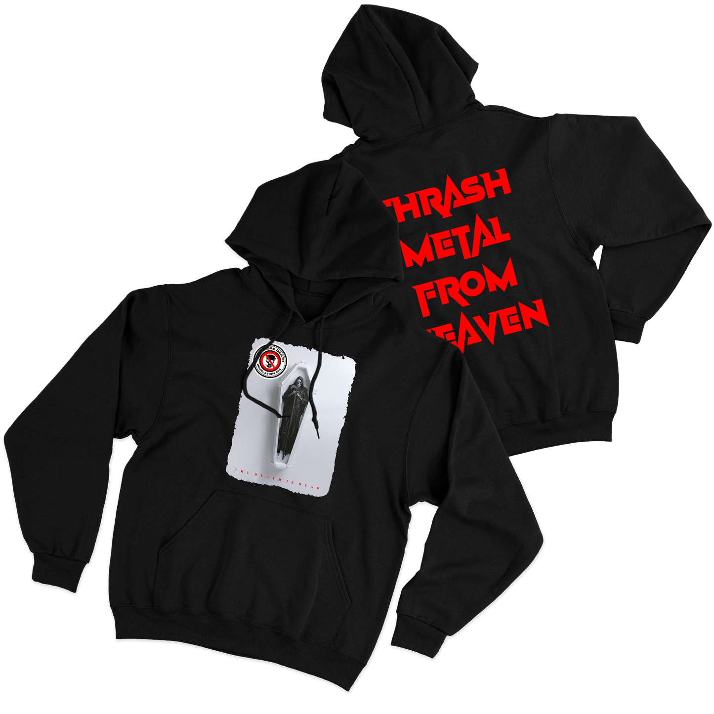 No More Death (Moletom Preto) - The Death Is Dead