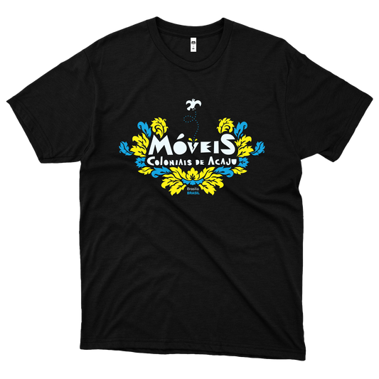 Móveis Coloniais de Acaju (Camiseta Preta) - Euro
