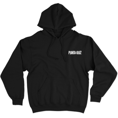 Planta e Raiz (Moletom Preto) - Logo