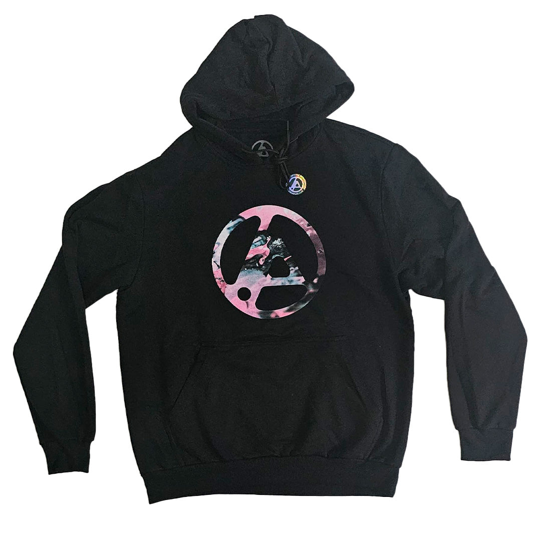 Linkin Park (Moletom Canguru Preto) - Fz Tour Dates Hoodie