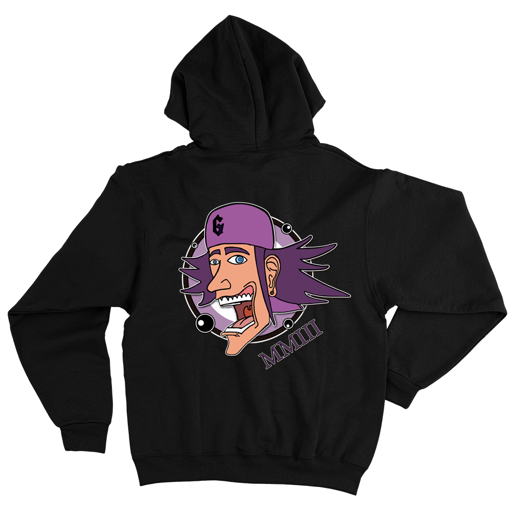 Gibber (Moletom Canguru Preto)  - Logo II