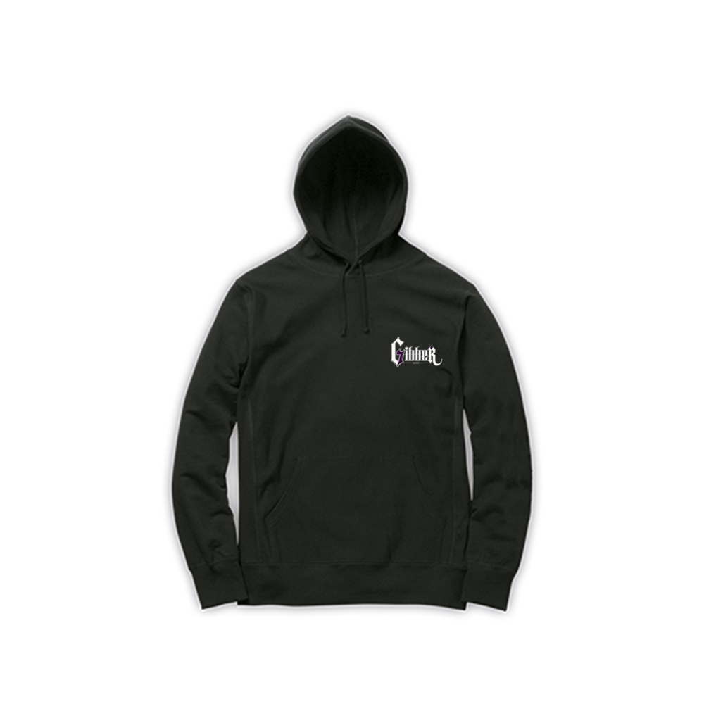 Gibber (Moletom Canguru Preto)  - Logo II