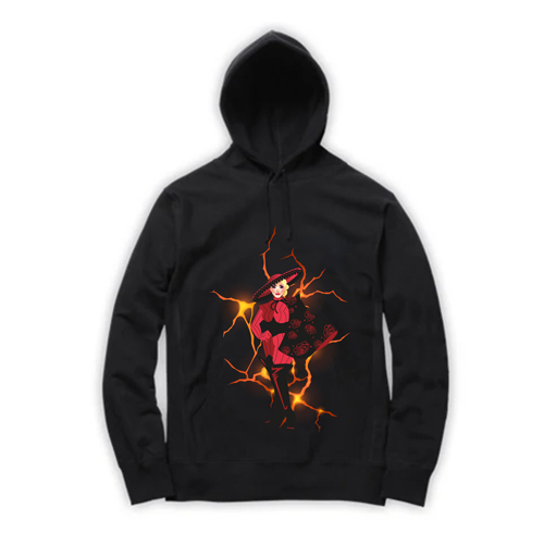 Mercedez Vulcão (Moletom Preto) - Erupção