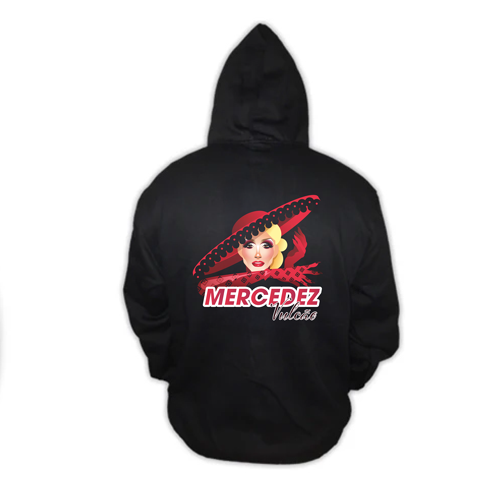 Mercedez Vulcão (Moletom Preto) - Fuego