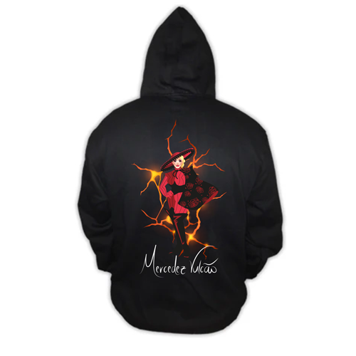 Mercedez Vulcão (Moletom Preto) - Erupção ll