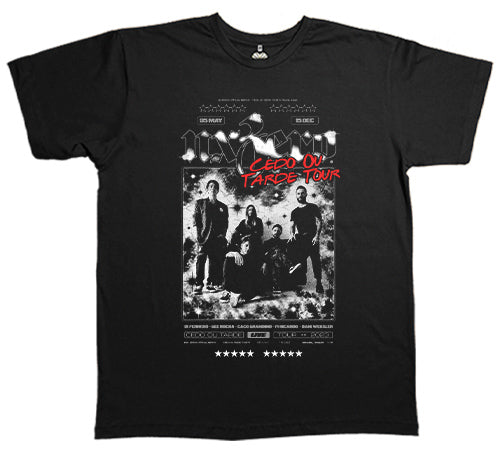 NX Zero (Camiseta) - Foto (Cedo Ou Tarde Tour)