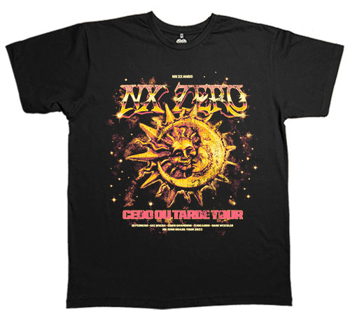 NX Zero (Camiseta) - Vintage (Cedo Ou Tarde Tour)