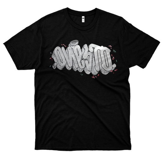 Onesto (Camiseta Preta) - Logo