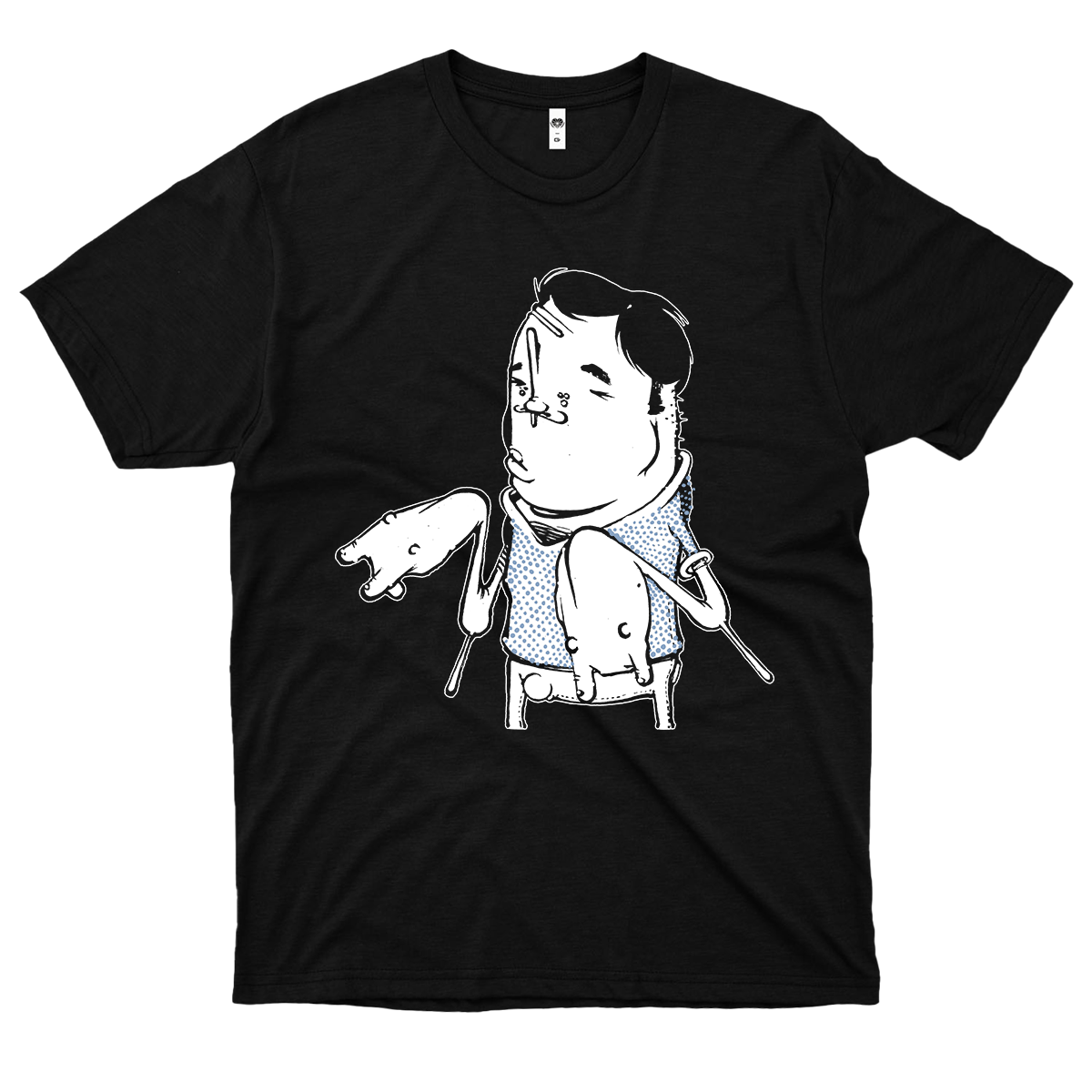 Onesto (Camiseta Preta) - Sueter