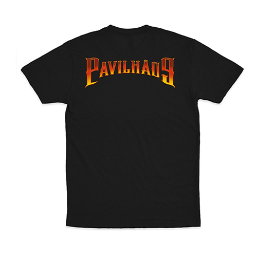 Pavilhão 9 (Camiseta Preta) - Pavilhão 9