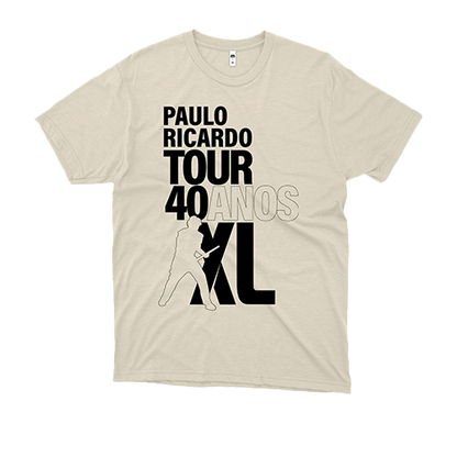 Paulo Ricardo (Camiseta Off-White) - Tour 40 Anos