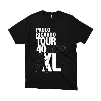 Paulo Ricardo (Camiseta Preta) - Tour 40 Anos