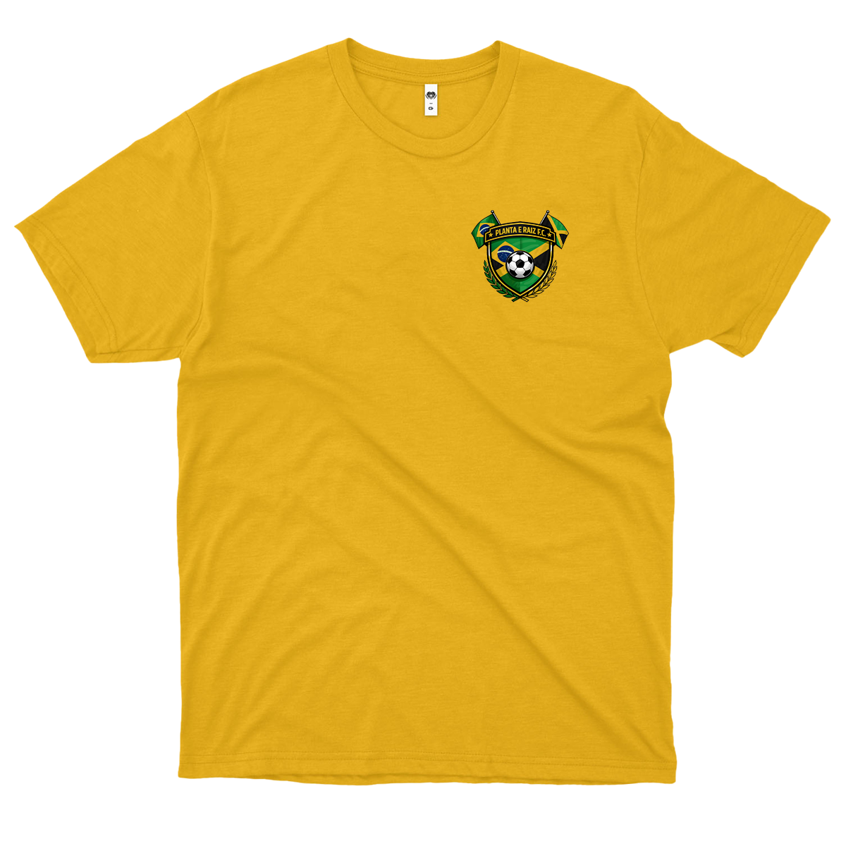 Planta e Raiz (Camiseta Amarelo Ouro) - Time Planta e Raiz