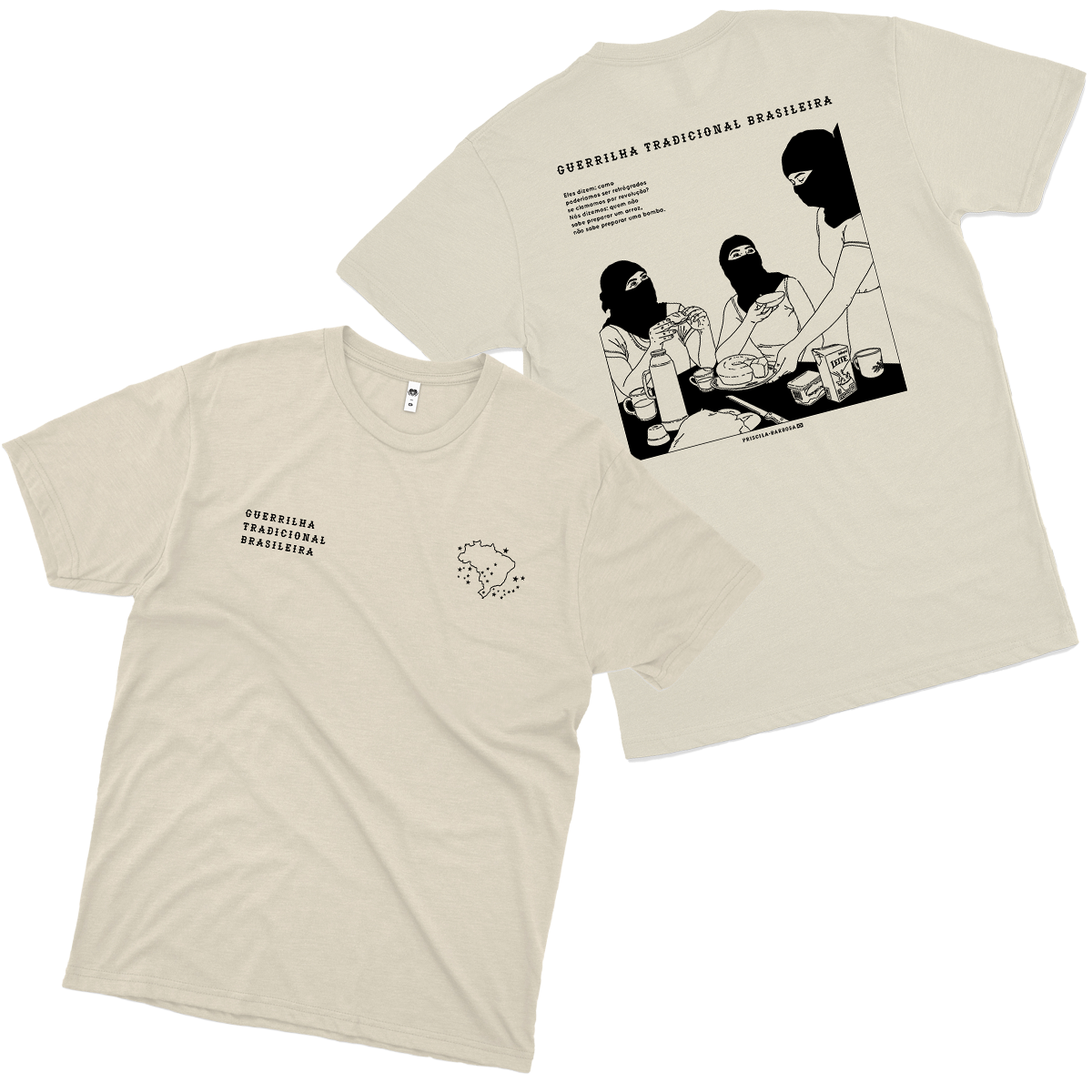 Pri Barbosa (Camiseta Off White) - Guerrilheira