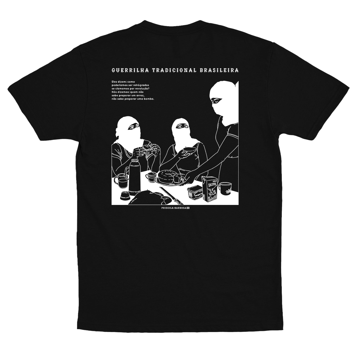 Pri Barbosa (Camiseta Preta) - Guerrilheira