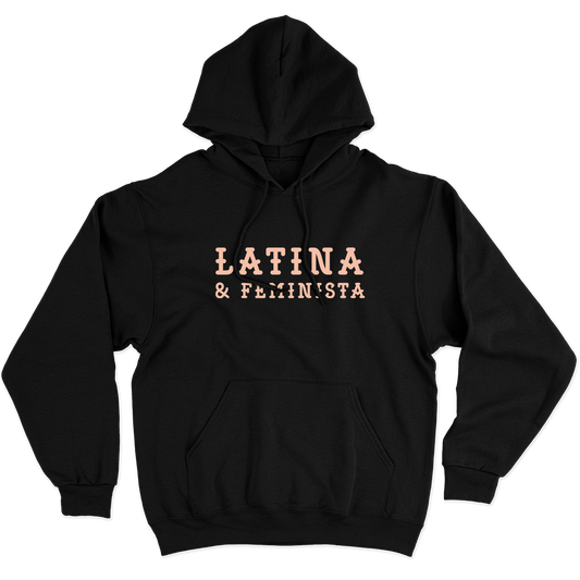 Pri Barbosa (Moletom Canguru Preto) - Latina