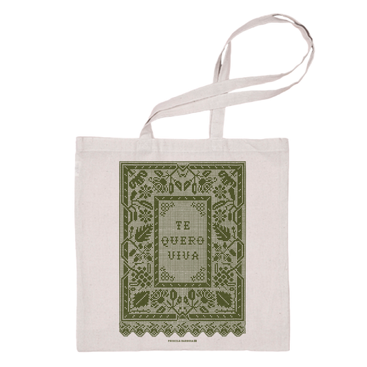 Pri Barbosa (Tote Bag Off White) - Te Quero Viva
