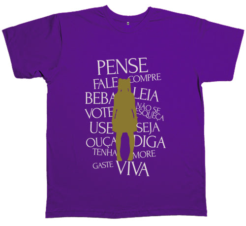 Pitty (Camiseta) - Pense, Fale, Compre...