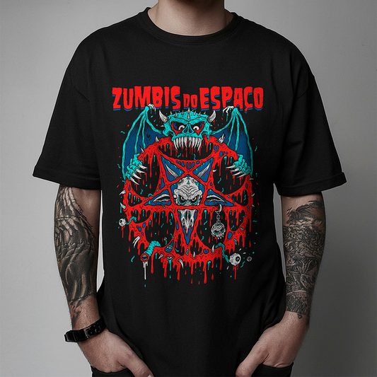 Zumbis do Espaço (Camiseta) - Pentagrama