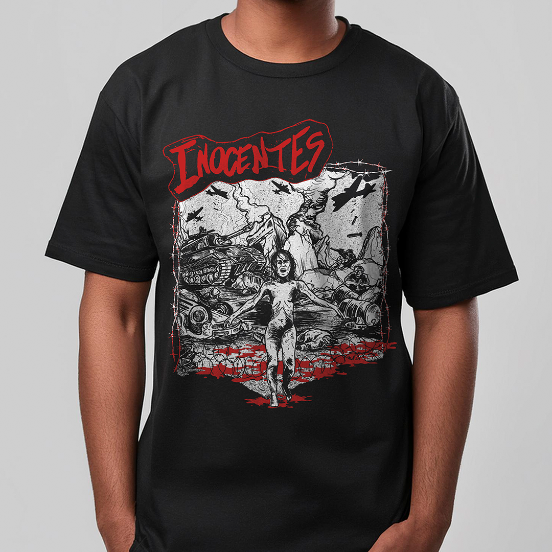 Inocentes (Camiseta Preta) - Napalm