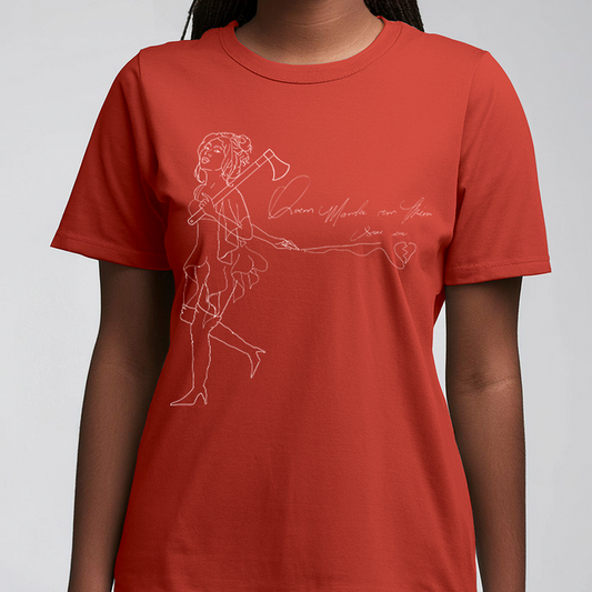 Zaynara (Camiseta Vermelho) - Desenho III