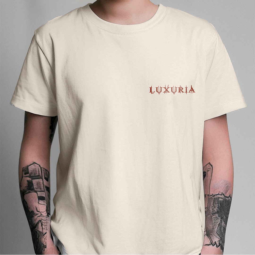 Luxúria (Camiseta Off White) - Logo