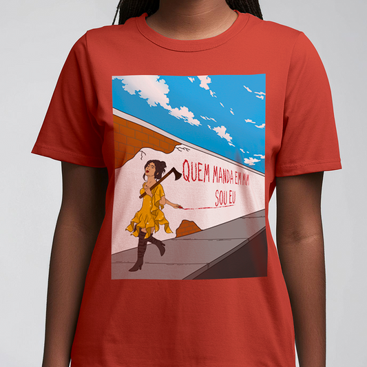 Zaynara (Camiseta Vermelho) - Desenho