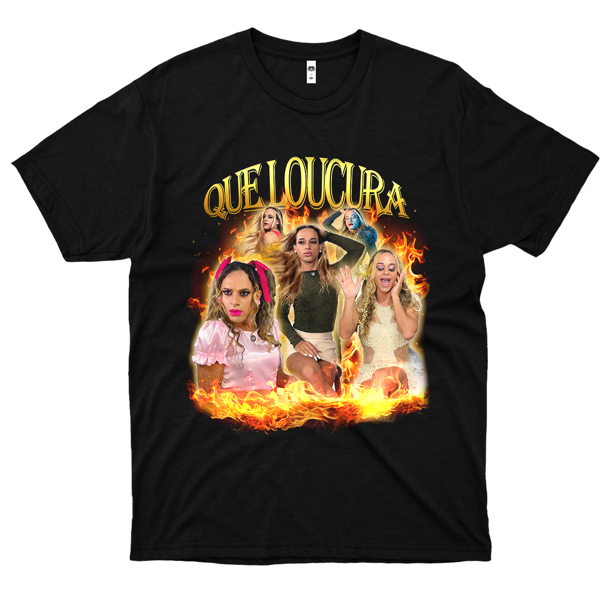 Turma do Mateus (Camiseta Preta) - Que loucura