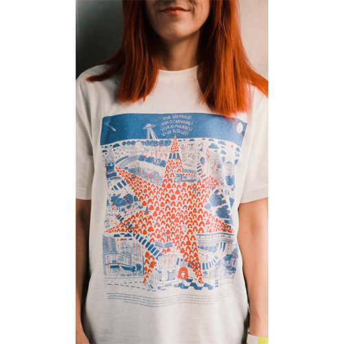 Ritaleena (Camiseta Off-whte) - 10 anos