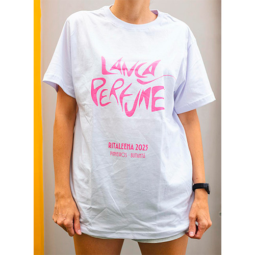 Ritaleena (Camiseta Branca) - Lança Perfume
