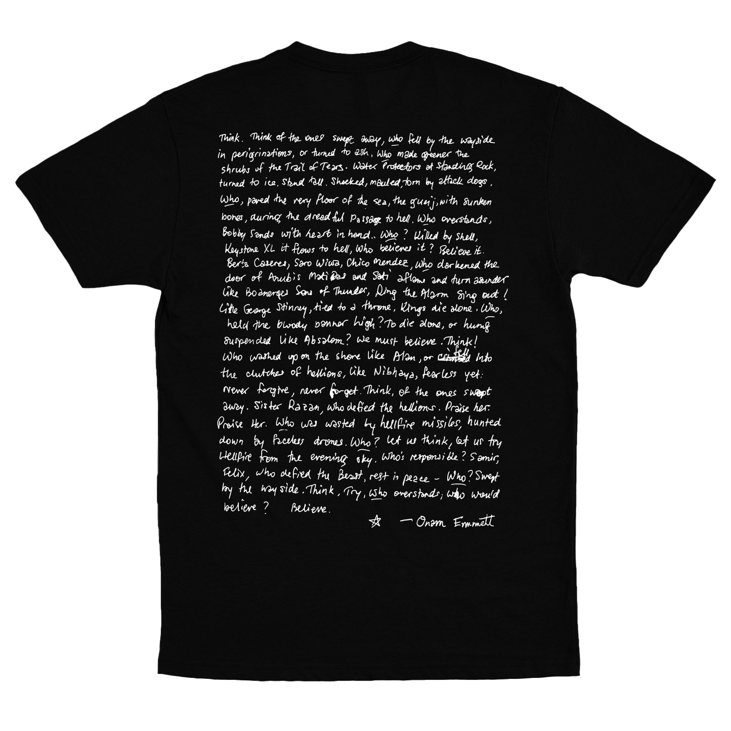Scream  (Camiseta Preta) -Monkeys Scream