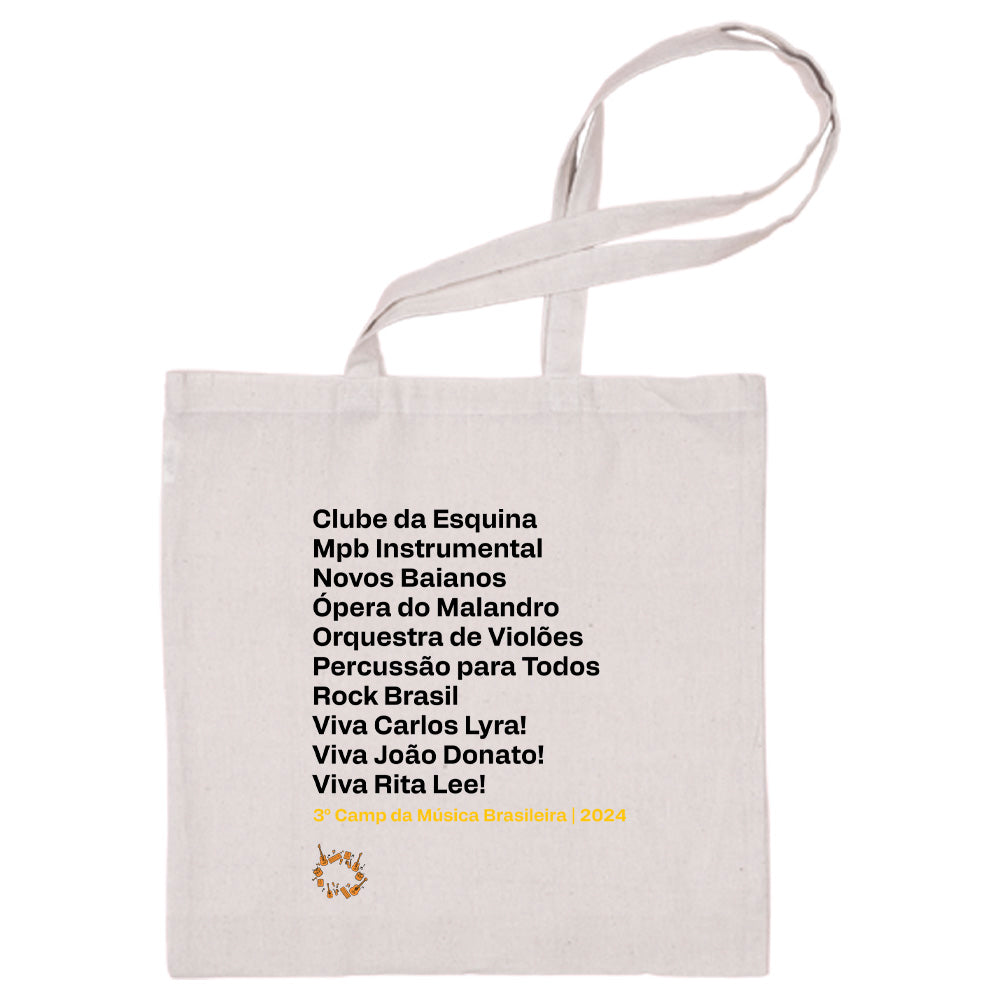 Camp da Música Brasileira - (Tote Bag)