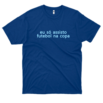 ADDM (Camiseta Azul Royal) - Só Assisto Copa