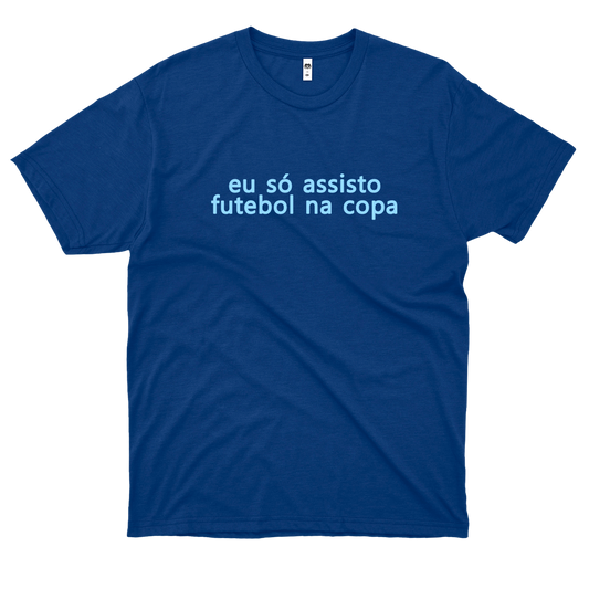 ADDM (Camiseta Azul Royal) - Só Assisto Copa